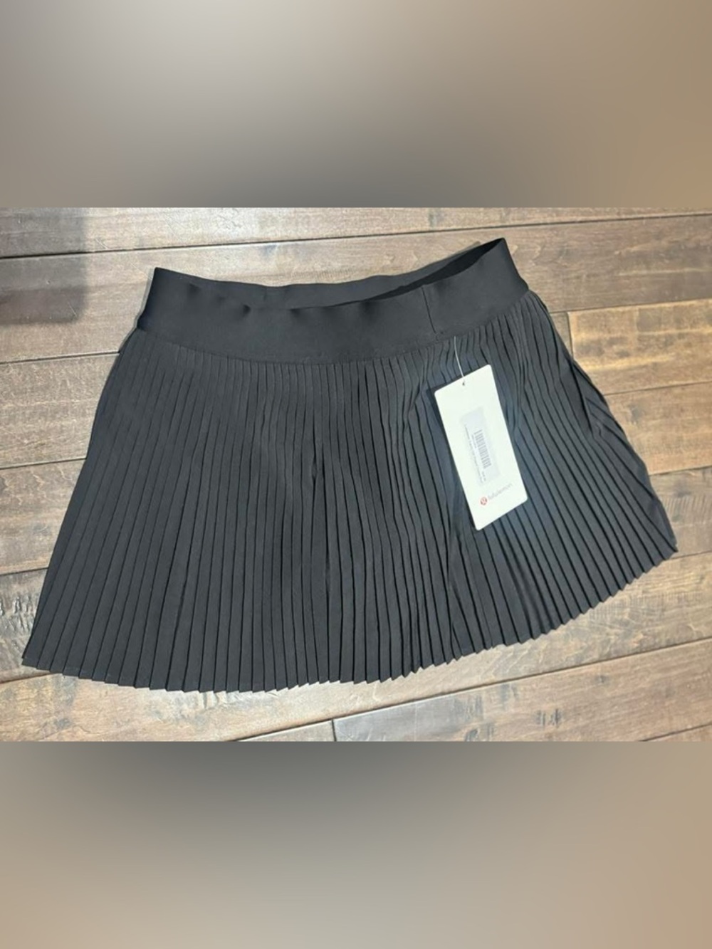 Lululemon Varcity Black Pleated Tennis Skirt/Skort